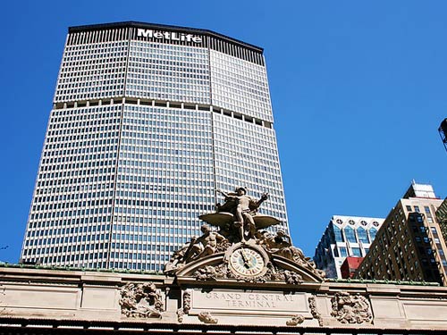 Metlife Building tras Grand Central Terminal PX