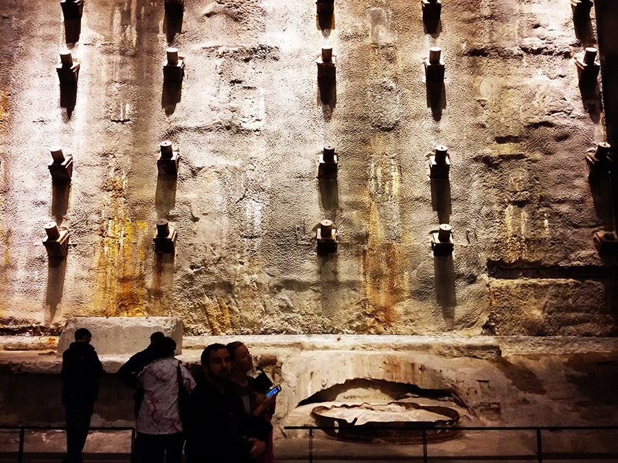 Muro de Contención de las Torres Gemelas en el Museo Memorial del 11 de Septiembre - Newyorkando - Foto de Andrea Hoare Madrid