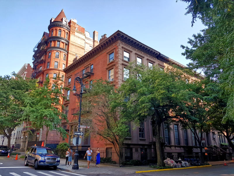 Brownstones y mansiones de Brooklyn Heights en la calle Montage Terrace - Foto de Andrea Hoare Madrid