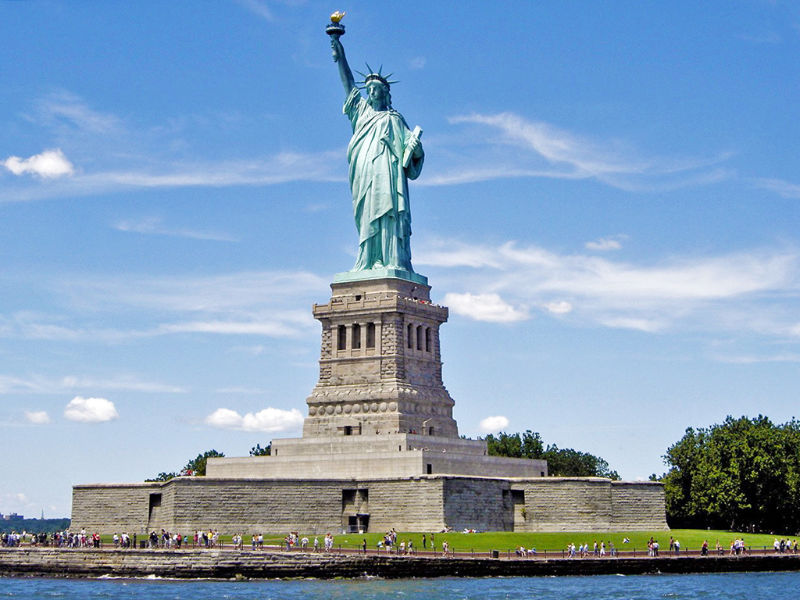 Estatua de la Libertad vista desde el ferry Statue Cruises - Foto de Andrea Hoare Madrid