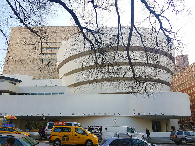 Fachada del Museo Solomon R. Guggenheim - Visita recomendada en el itinerario por Nueva York en 3 días - Foto de Andrea Hoare Madrid