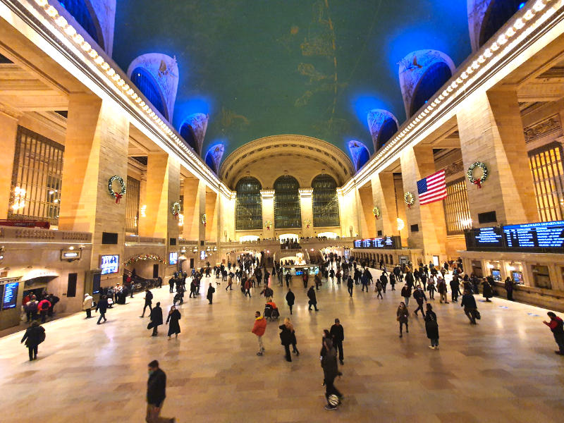 Main Concourse (Vestíbulo principal) de Grand Central. Foto Andrea Hoare Madrid