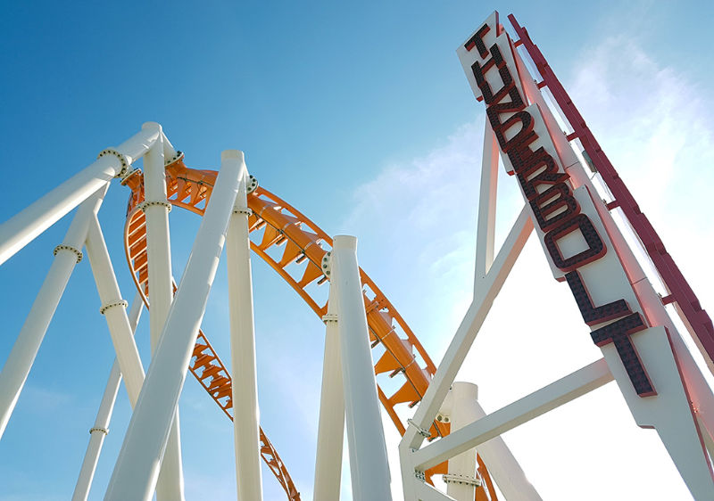 Thunderbolt, Montaña Rusa de Luna Park en Coney Island - Foto de Andrea Hoare Madrid