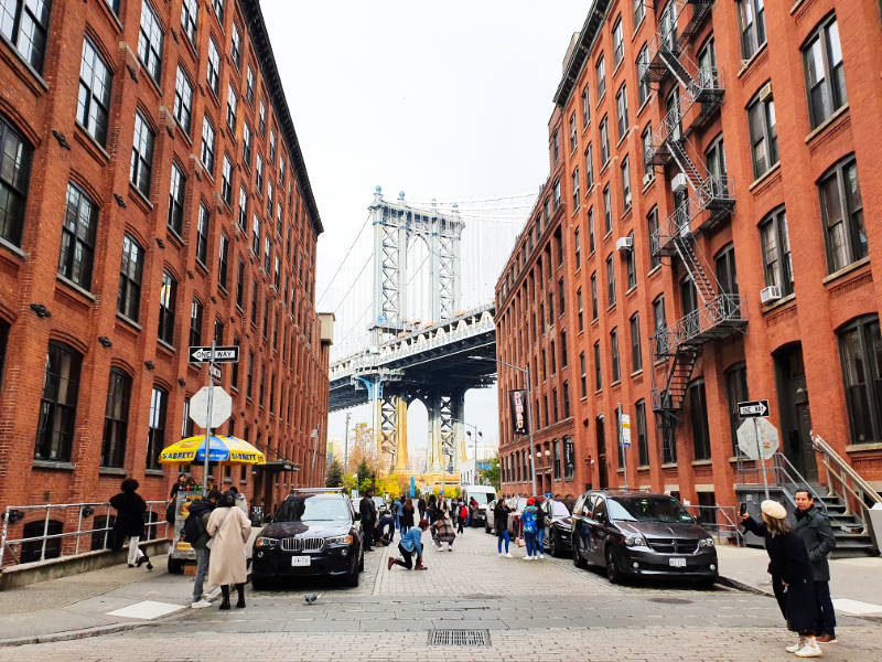 Puente de Manhattan visto desde las calles de DUMBO - Foto de Andrea Hoare Madrid