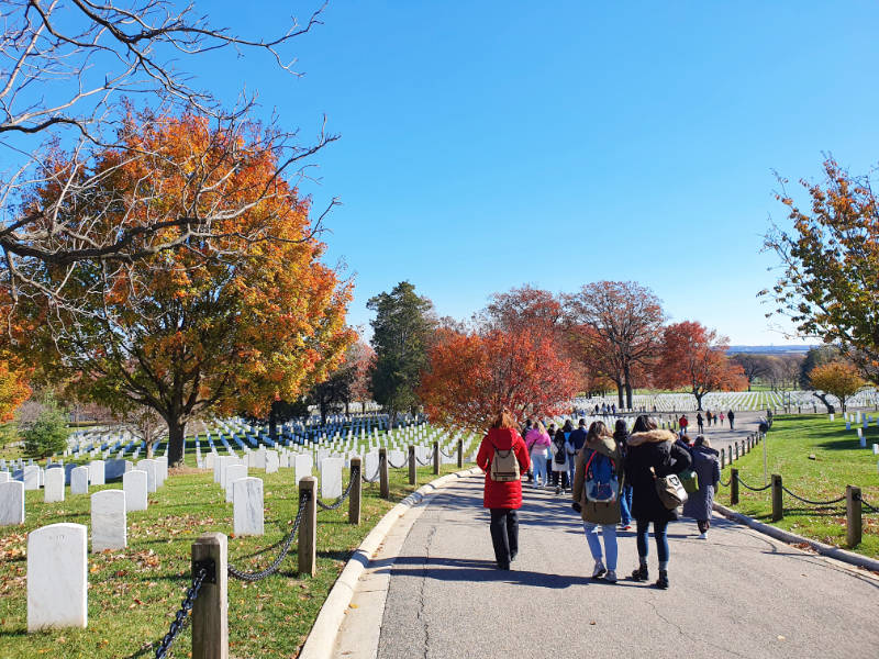 Recorrido guiado por el Cementerio de Arlington en Washington DC - Foto de Andrea Hoare Madrid