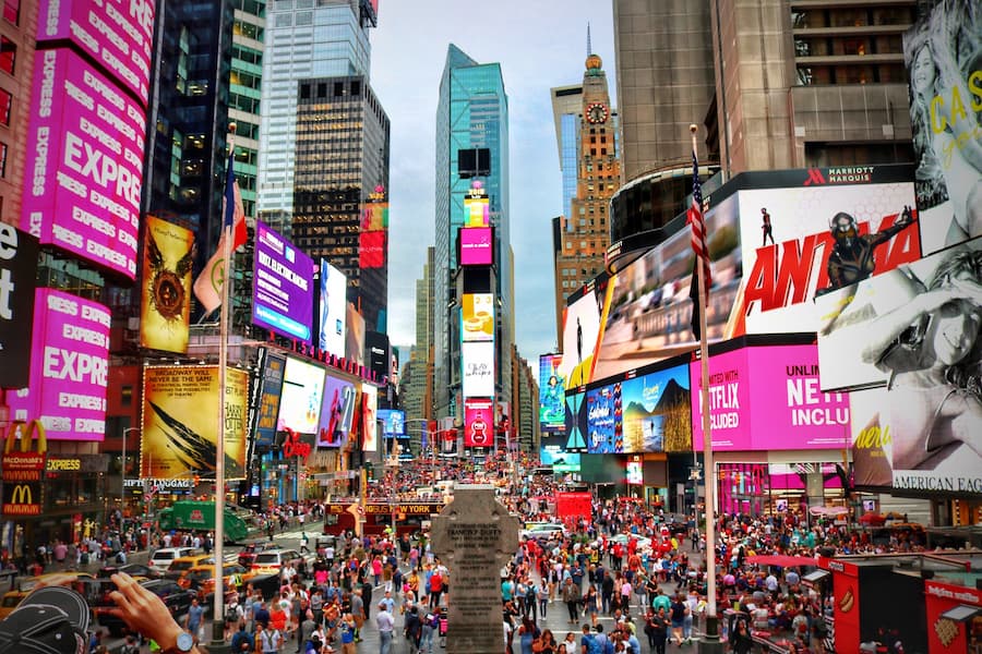 Hoteles en Times Square