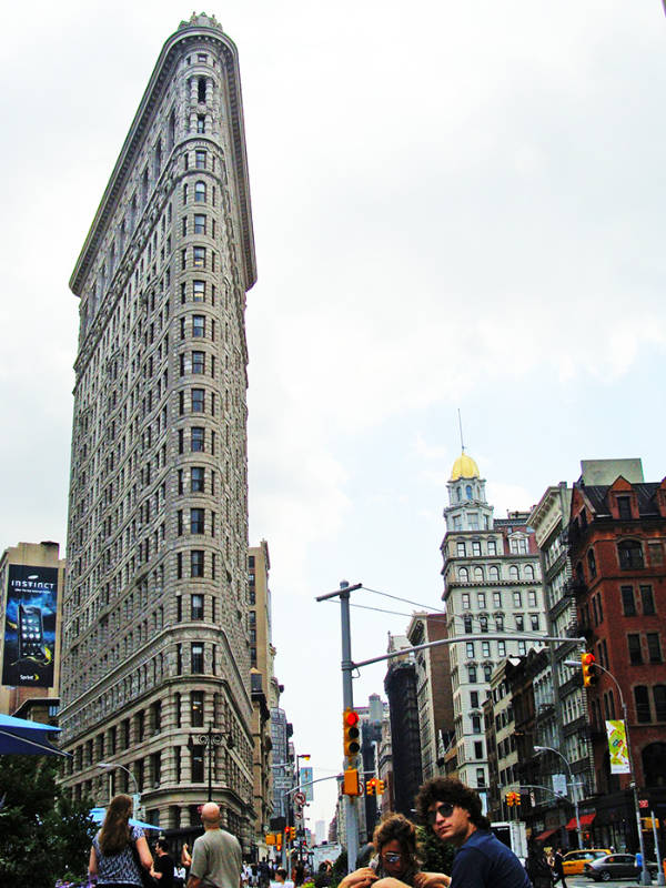 Flatiron Building visto desde el Madison Square Park - Foto de Andrea Hoare Madrid