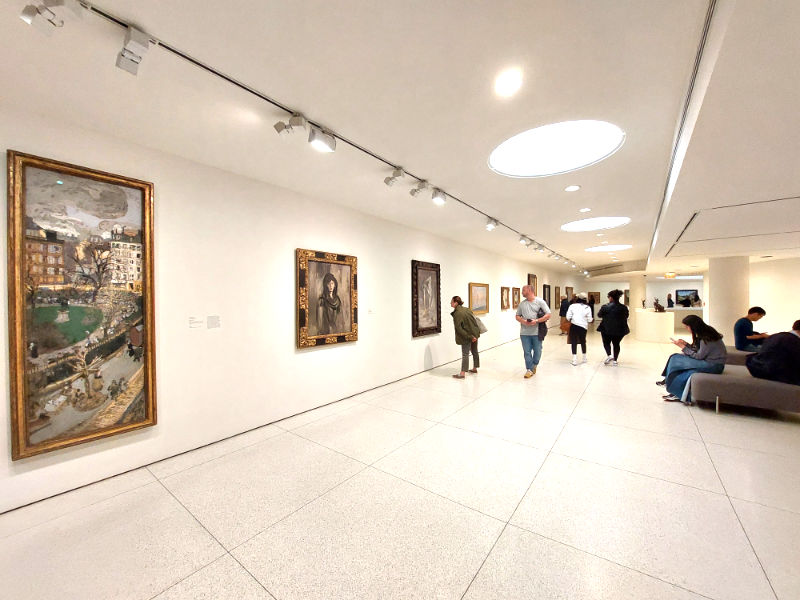 Sala de una de colección Thanhausser, unas de las colecciones privadas donadas al Guggenheim de Nueva York - Foto de Andrea Hoare Madrid